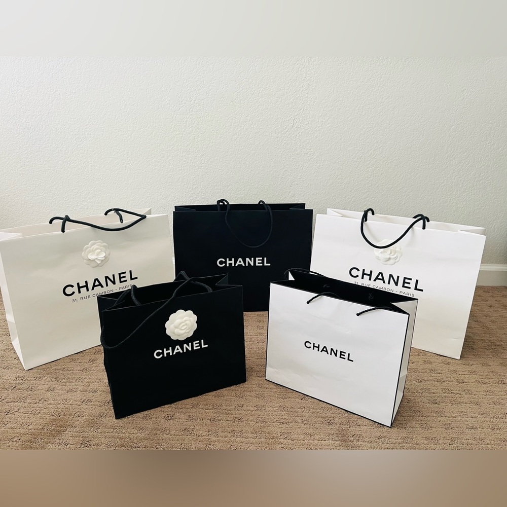 Designer Chanel gift bags